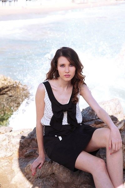 blusa chocolat cream modelo 2